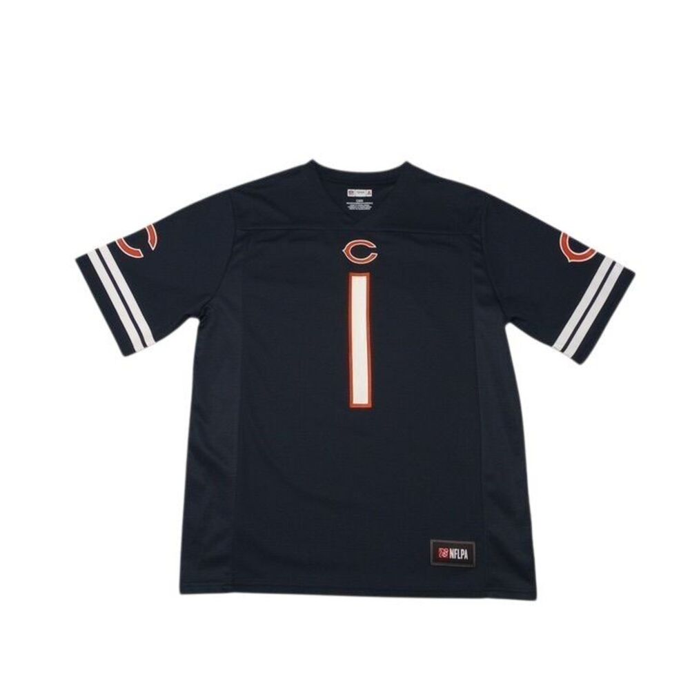 Justin‎ Fields Chicago Bears Men's Large Jersey NFLPA NFL Team Apparel